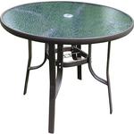 <p>Table LEQ CARLY, 120x72 cm, glass</p>