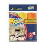 Microfibre cloth 2+1 free AZUR