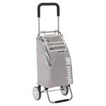 Shopping trolley GIMI Flexi, silver