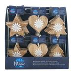 Christmas decorations MagicHome, 3 types, Sellbox 72 pcs