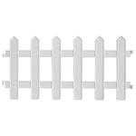 PVC fence 460x220mm white