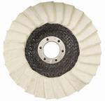 Disc GermaFlex Gerfelt 125x22.2 mm, Felt, lamellar, folded, 6,100 rpm