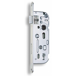 Key door lock 60/90/40mm Hobes, Left-Right, galvanized