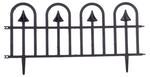 Garden fence Strend Pro F7009, 60x30 cm, 4 pcs, plastic