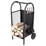 Stove log rack HT8002 + accessories