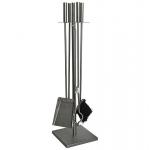 2.TRIEDA Sada kutac Homefire FT075BA, ku krbu, 4 dielna, čierna, 81 cm