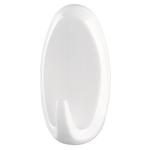 Hook tesa® Powerstrips®, white, oval, max. 2 kg