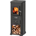 Woodburning stove EKONOMIK LUX, 7 kW, grey