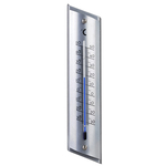 Aluminium thermometer TM-181 Steel, 230x53x16 mm