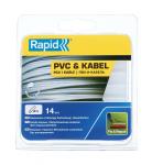 Stick RAPID, 12x94 mm, PVC and cables, 14 pcs, hot melt, adhesive, hot melt glue gun refill