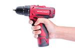Screwdriver Worcraft CD-12Li, 12V, Li-ion 1.5Ah, LED light + battery level indicator