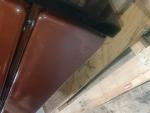 2nd CLASS Cooker 701-G OMEGA Kuzine, with glass, brown, left outlet