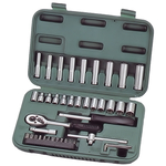 Tool and socket wrench set 41 pcs Honiton, 1/4" (4-13mm)