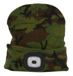 Beanie Cap Strend Pro Albacore kid camouflage S, for kids 4x SMD LED, USB charging