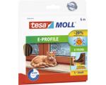 Sealing Strip tesa E-profile, brown, L-6 m
