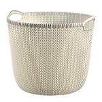 Laundry basket Curver® KNIT 3678, 7L white, 24x27x23 cm