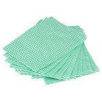 Cloth Cleanic DC0140, green-white, pkg. 10pcs