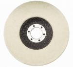 Disc GermaFlex Gerfelt 125x22.2 mm, Felt, straight, solid, 10,000 rpm