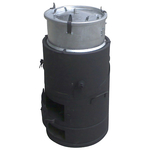Steam cooker 65 lit galvanized