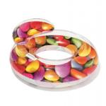 Ring Bestway® 43186, Candy Delight Lounge, inflatable, 1,18x1,17 m