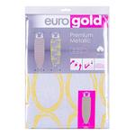 Ironing board cover eurogold® Metallic DC48F3M, 130x48 cm, foam 3 mm