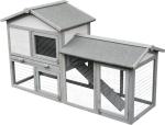 Rabbit hutch Strend Pro, with roof, 147x54x85 cm
