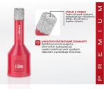 Diamond core hole drill Strend Pro Premium DCB11, 010 mm, M14, HD, profesional