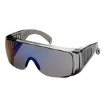 Safety goggles, PVC, blue mirror
