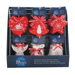 Christmas decorations MagicHome, 6 types, Sellbox 72 pcs