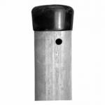 2.TRIEDA Stĺpik Strend Pro METALTEC ZN, 48/1500/1,50 mm, okrúhly, čiapočka