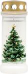 Grave light Bolsius Gravelight NR6, 17.3x6.7 cm, Christmas tree, 70h