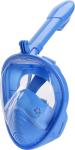 Snorkeling mask Destiny, full face, for kids, 4+, XS, blue