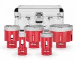 2.TRIEDA Sada vyrezávačov Strend Pro Premium DCB11S5, 20-35-45-55-68 mm, M14, diamant, korunky, professional