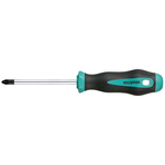 Pozidrive screwdriver Whirlpower® PZ0 / 60mm, DIN8764, Silicon alloy steel S2