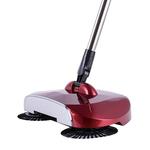 Hand propelled sweeper Sandy EF1, chromiun/red
