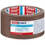 Tape tesa® BASIC, packing, brown, 50 mm, L-66 m