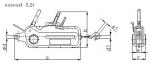 Jack Brano 30-00 1.6 t, without rope