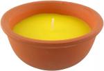 Candle Citronella, Terracotta, 220 g, 60x150 mm