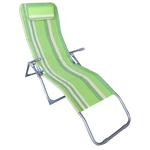 Sunbed CUBA, green, 140x60x96 cm