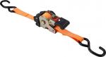 Ratchet tie down strap, self-winding, 25 mm, L-1,8 m, max. 300 kg, pack. 2 pcs