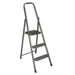 Steel step ladder eurogold®, 3 steps