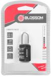 Padlock 20 mm Blossom, galvanized, 3 number codes