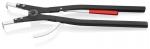 Klieste KNIPEX 46 20 A61, 252-400 mm, zahnute 90st, na vonk. poist. kruzky