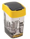 Trash bin Curver® FLIP BIN 25L, NYC, for waste