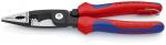 Klieste KNIPEX 13 82 200 T BK, 200 mm, multifunkcne, elektroinstalacne