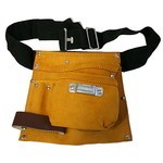 Tools poach on belt - Leather Strend Pro, 1 pocket