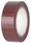 Electrical binding tape PVC, brown, 19mm, L-10m