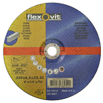 Cutting disc flexOvit 20437 230x2,5 A24R-BF42 steel
