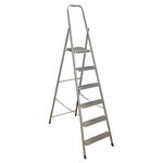 Steel step ladder eurogold®, 6 steps