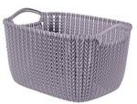 Laundry basket Curver® KNIT 8L, light purple, 30x22x17 cm